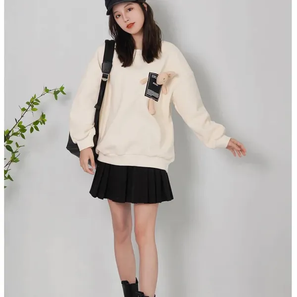Guangzhifeng 5512# Lechao 380g All-cotton Heavyweight Trendy Sweatshirt photo-3