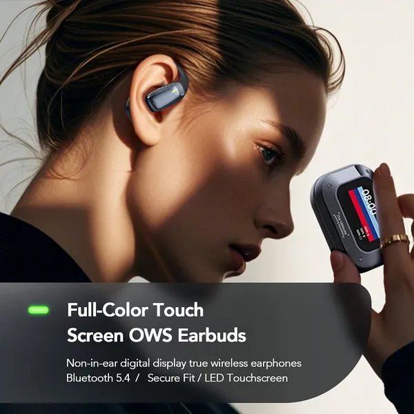 Translation Earphones Hanging on Bluetooth Outdoor Sports Smart Earphones