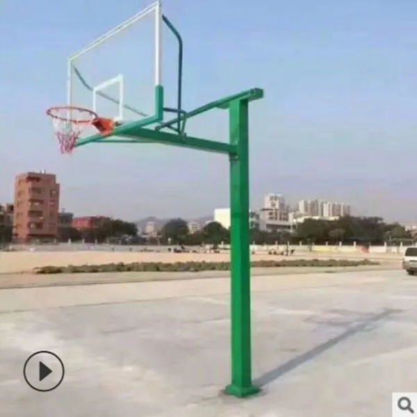 HR-A-018A In-ground Square Tube Basketball Hoop photo-4