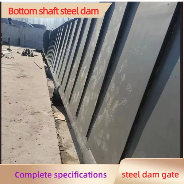 Used for Flood Control and Drainage, With Good Sealing Performance, Hydraulic Bottom-shaft Steel Dam photo-3