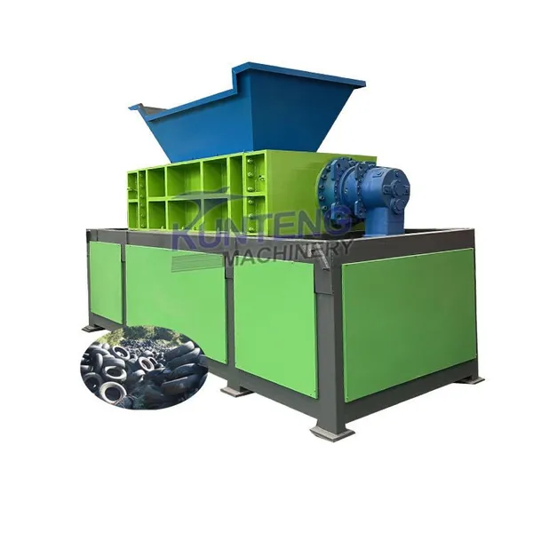Continuous Working Tyre Crushing Machine Plastic Bottle Crushing Machine Waste Plastic Grinding Machine EPC
