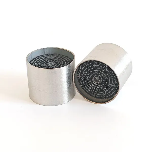 Competitive Price Custom 200 300 400 Cell Metal Honeycomb Substrate for Motorcycle Exhaust photo-2