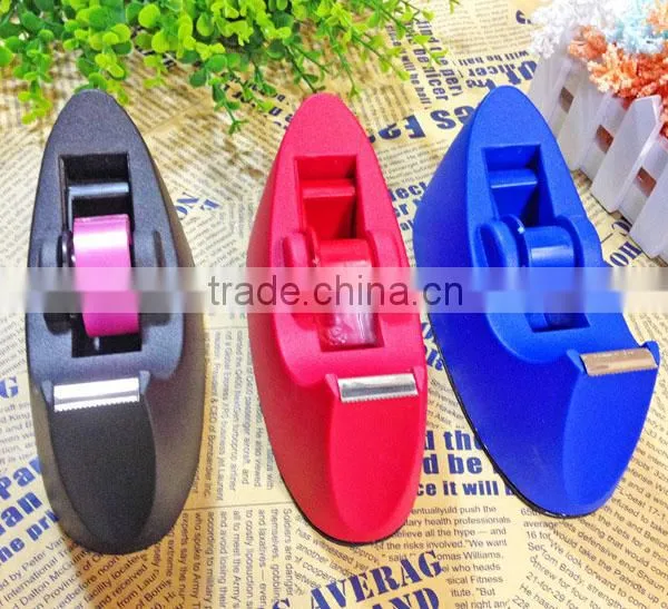 Simple Type Nonelty Plastic Desktop Tape Dispenser photo-3