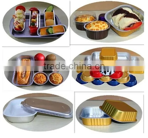 Small Aluminum Casserole Container for Food Storage photo-4