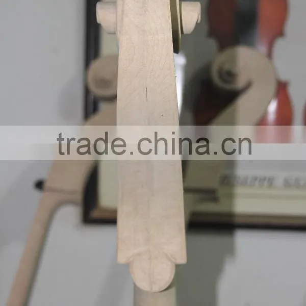 Fully Handmade High Quality Fully Carved Double Bass Wood Bass Body White Bass photo-3