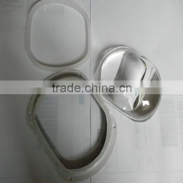 100W Oval LED Borosilicate Glass Lens With Street Light 120x60 Degree photo-5