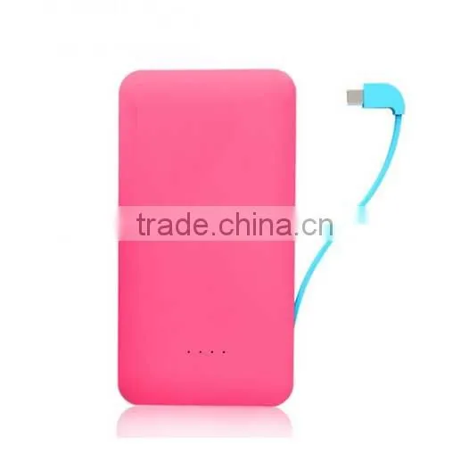 8000mah Power Bank With Built-in Cable photo-3