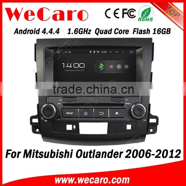 Wecaro WC-MO8063 Android 4.4.4 Car Dvd Player for Mitsubishi Outlander 2006 - 2012 3G Wifi Playstore photo-4