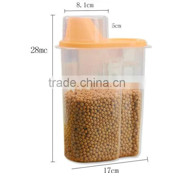 2016 Newest Simple Colorful Transparent Kitchen Tools Storage Jar photo-6