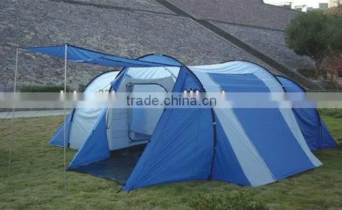 4 Person Holiday Family Tunnel Tent photo-2