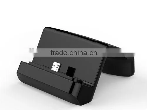Newest Compatible With Samsung Galaxy S III I9300 / Galaxy S4 Black Waves-Shape Cradlef From MIKOSI
