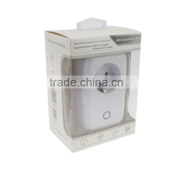 Wholesale CE ROHS 110-240V EU Standard Smart WIFI Power Plug Socket photo-5