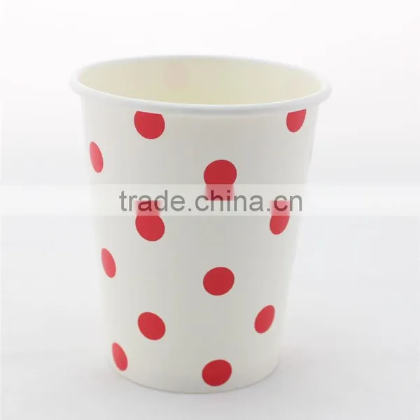 2015 Special Products Hot&Cold Drinking Polka Dot Tissue Paper Cup photo-2