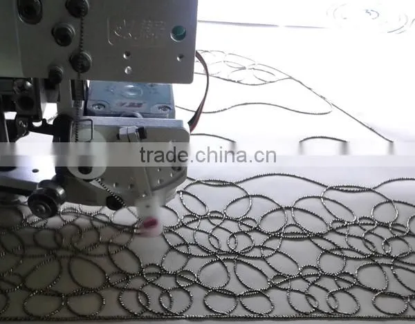 High Speed 12 Heads Flat +Sequins+Easy Cording Mixed Computerized Embroidery Machine photo-5
