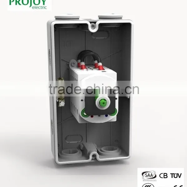 DC Isolator Switch Enclosure IP66 PV Solar -1500V 25A 2pole photo-2