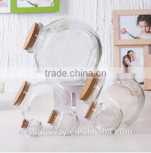 Cheap Price Sauce Seasoning Bottle of Storage Tank Bottle Glass Jar and Joyful Small Jam Jar Sugar Pot photo-3