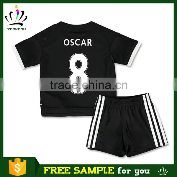 CFC Home Away Blue Black Soccer Jersey for Children photo-4