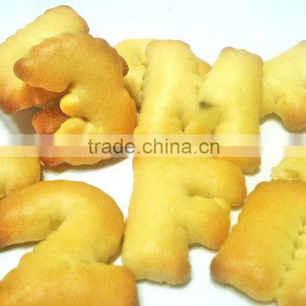 Plain Biscuits Alphabet Salted and Cheap Biscuit in Bulk photo-2