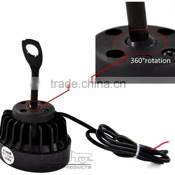 BJ-SPL-007 Universal 5W Black Motorcycle LED Spot Light for Street Bike photo-5
