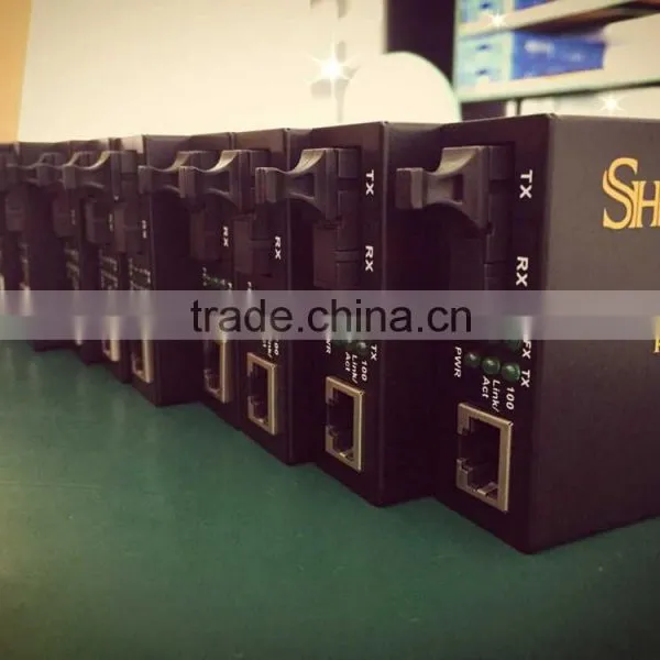 SH Link 2x 10/100base-tx to 1x 100base-fx Fast Ethernet Switch photo-5