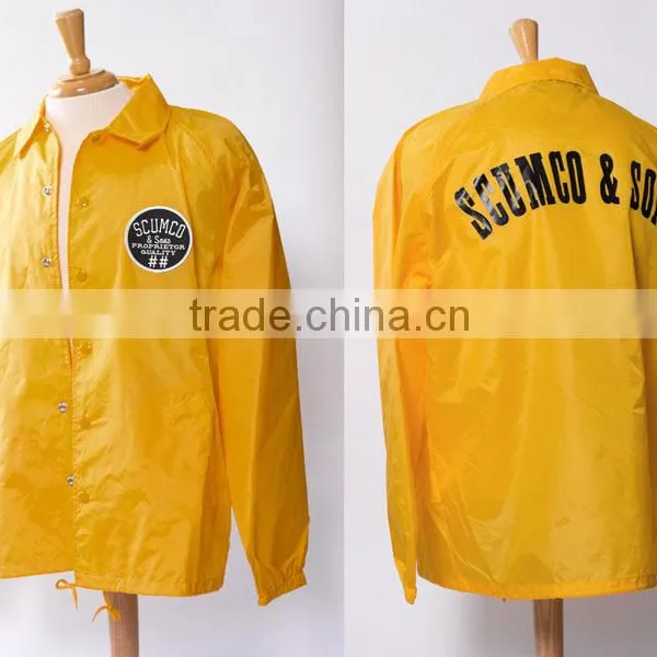 Fashion Coaches Jacket, Custom Design Coaches Jacket, Custom Style Coaches Jacket photo-5