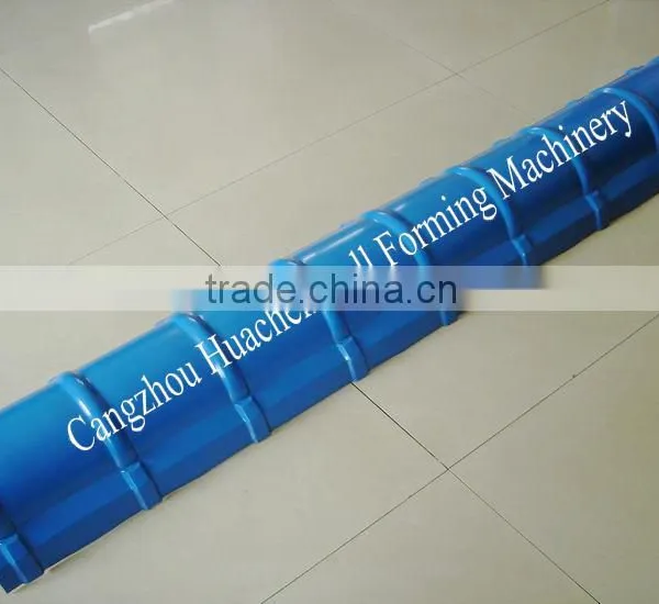Corrugated Metal Ridge Cap Roll Forming Machine photo-2