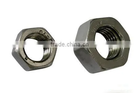 Thin Hex Nuts, Exercise Bike Parts, Stainless Steel Screw Cap photo-2
