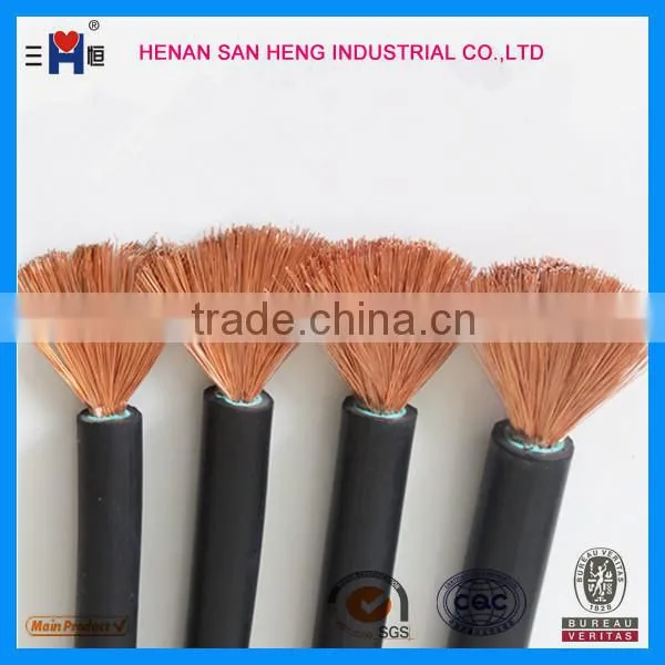 Annealed Stranded Copper Conductor Zhengzhou Cable Single Core Welding Cable Electrical Cable and Wire Latvia Turkey Uruguay photo-5