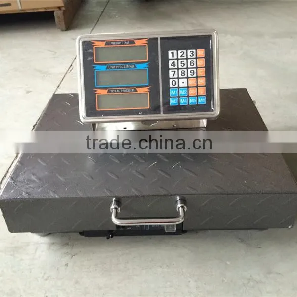 Yonzo 500kg Wireless Weighing Scale With Checkered Pan photo-3