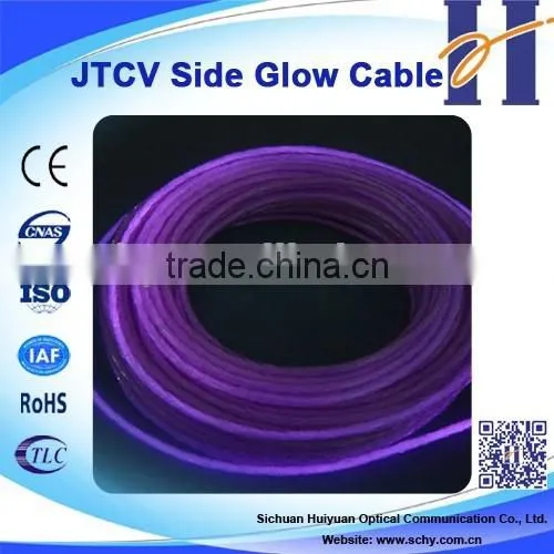 Multi Cores Twisted Side Light Cable Plastic Optic Fiber Cable photo-4