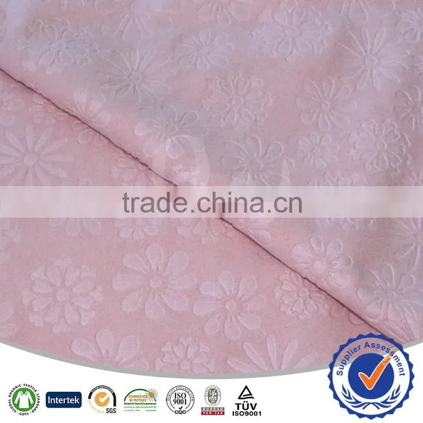 Upholstery Fabric Polyester Viscose Blend 3D Embossed Sofa Fabric