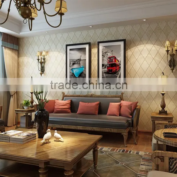 Home Decor Wallpaper Interior Modern 3D Wallpaper photo-2