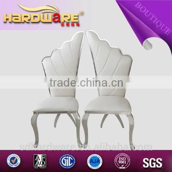 Stainless Steel Chair Furniture Leather Chair Stainless Steel Tube Chair photo-2