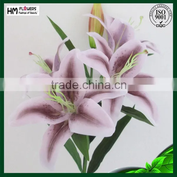 Cheap Artificial Flower Artificial Easter Lily Flower Wholesale photo-4