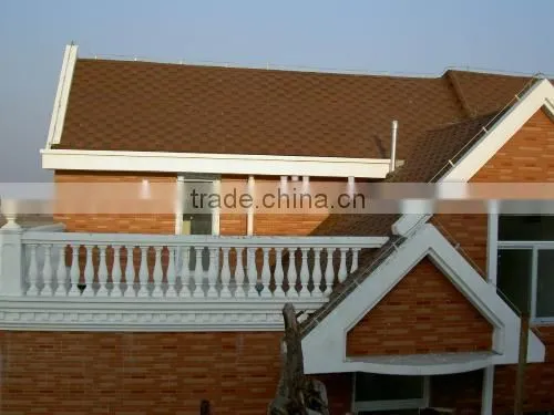 Fish-scale Asphalt Roofing Sheet Fiberglass Bitumen Shingles photo-4