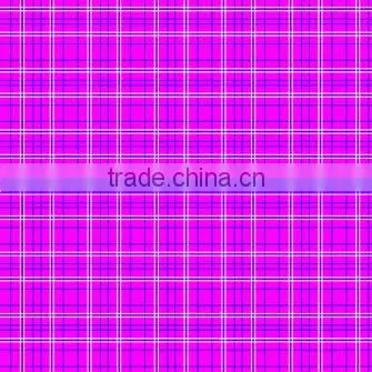 190t 210t Polyester Taffeta Plaid Fabrics