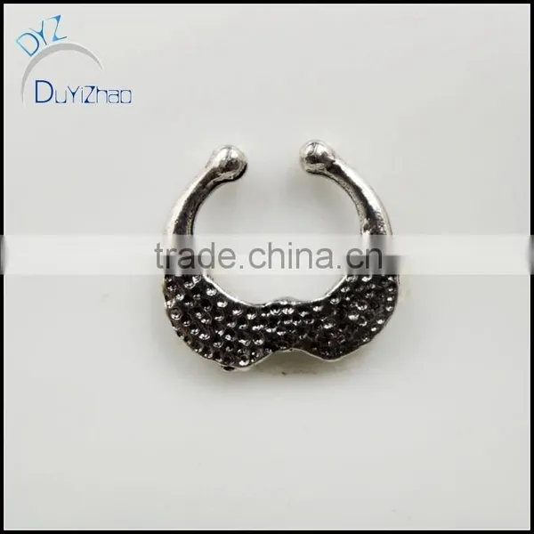 Fashion Cheap Piercing Gemmed Septum Clicker Wholesale Jewelry photo-3