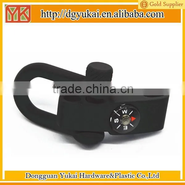 Yukai High Quality Black 5mm Shackle With Compass photo-2