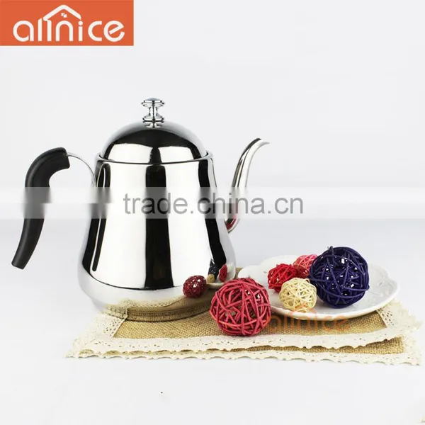 2L Polished Finish Comfortable Pouring Stainless Steel Water Kettle With Filter Screen and Riveted PP Handle photo-6