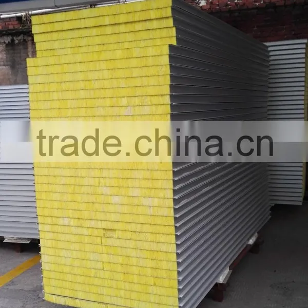 Foshan Fiber Glass Wool Sandwich Panel photo-4