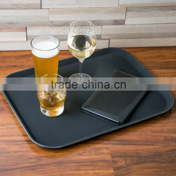 Hot Sell 10 * 14 Inch Fiberglass Rectangular Non Slip Plastic Tray photo-4