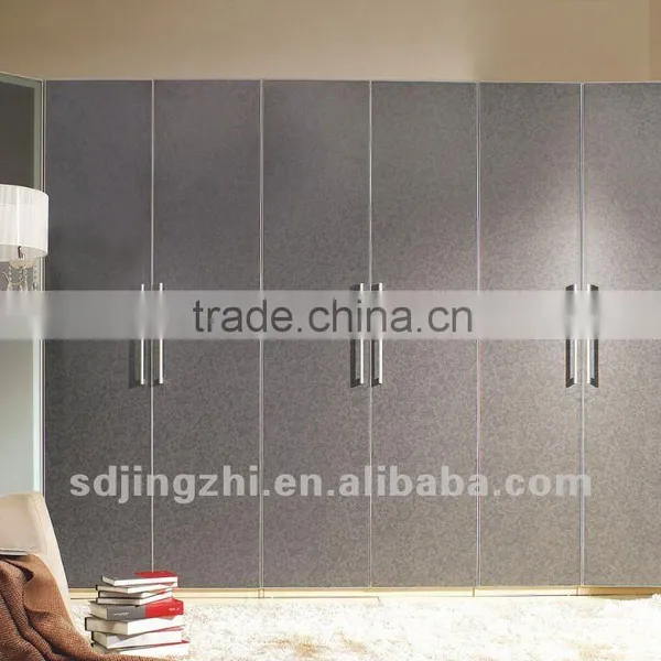 Modern PVC Folding Door Wardrobe Cabinet