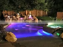 RGB Embedded Floating LED Pool Light For Concrete Pools photo-6