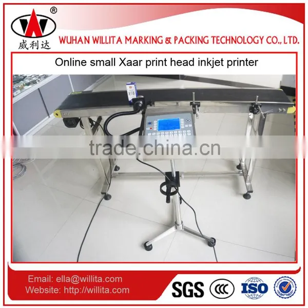 Outer barcode and lable bottle carton box printing machine