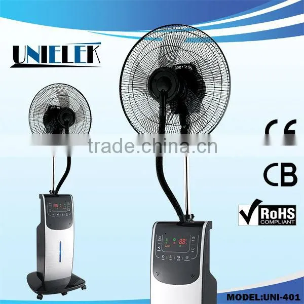 Superior Dehumidifier Water Cooler Fan Water Mist Spray Nozzle Fan Plastic 220v Cooling Tower Fan photo-5