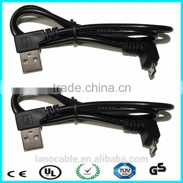 1M Data Sync Charging 90 Degree Micro Usb Cable photo-4