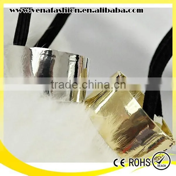 Gold Silver Alloy Elastics African Girls Hair Ornaments Wholesale photo-4