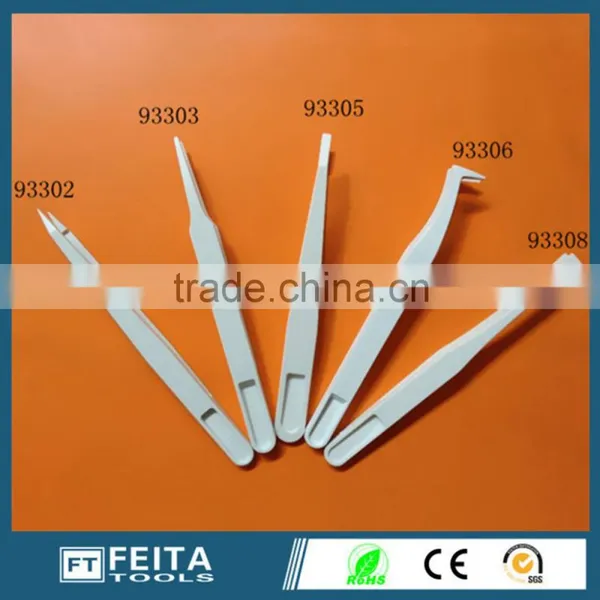 Cheap Plastic Industrial Tweezers/disposable Plastic Industrial Tweezers Black photo-6