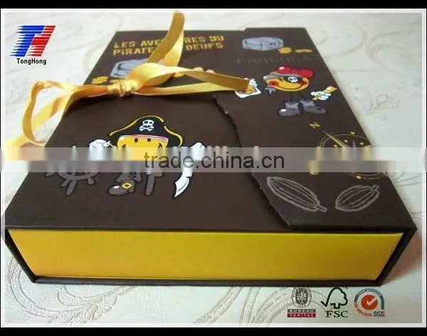 Customized Homemade Cardboard Paper Chocolate Gift Box photo-3