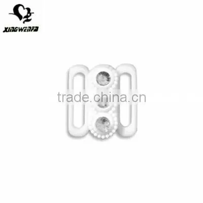 Underwear Accessories Plastic Clasp Buckle With Rhinestones photo-5
